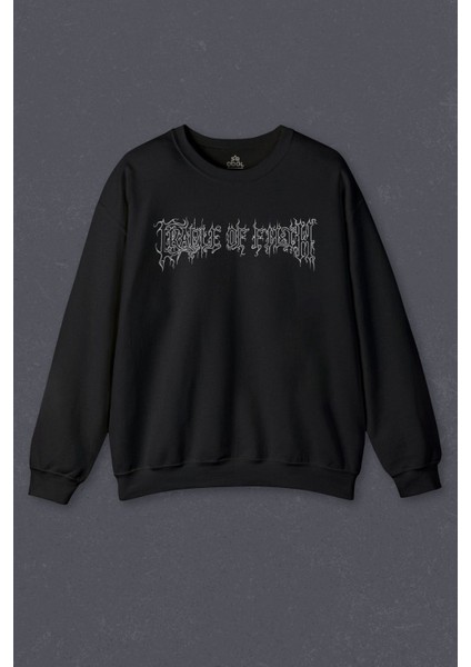 Sweatshirt Cradle Of Filth Black Metal Gotik Gothic Goth Music Baskılı Sweat