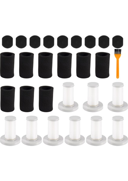 Deerma DX700 DX700S Için Vakum Süpürge Yıkanabilir Hepa Filtre Temizleme Fırçası Filtrasyonu Yedek Aksesuarlar Parçalar (Yurt Dışından)