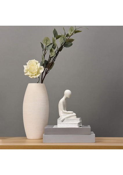Modern Heykel Süslemeleri Soyut Sanat Reçine Heykel Basit Gri (Yurt Dışından) modelleri