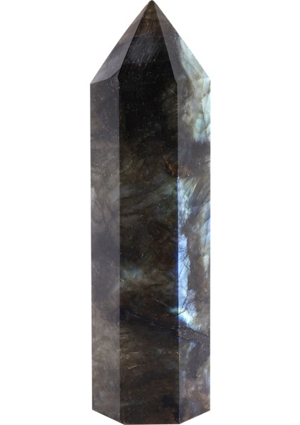Aytaşı Sütun Doğal Labradorit Kuvars Kristal Ev Dekor 7-8 cm (Yurt Dışından)