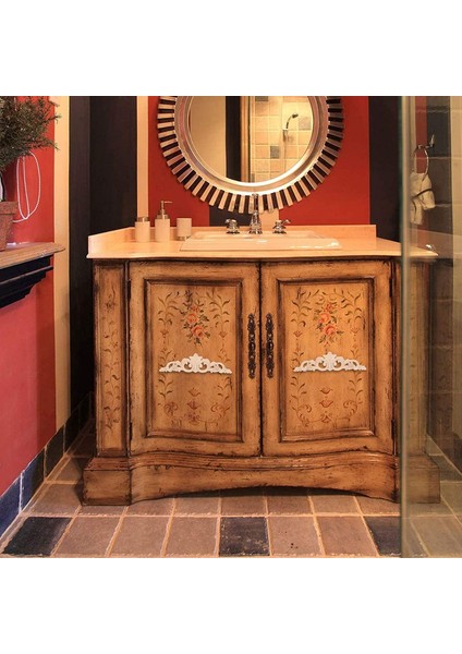 6 Adet Onlay Ahşap Pervaz Ahşap Aplike Ahşap Çıkartma Oyma Boyasız (Yurt Dışından) modelleri