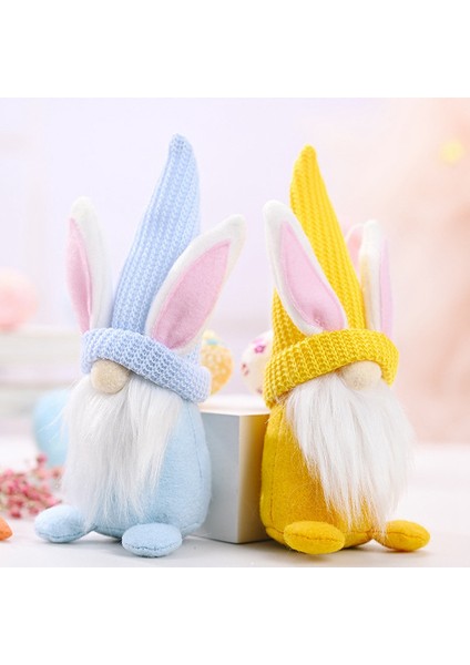 Adet El Yapımı Paskalya Tavşanı Gnome Isveç Peluş Iskandinav Tomte (Yurt Dışından)