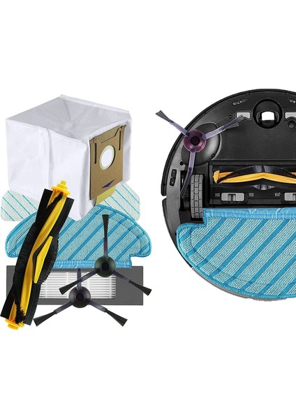 Ecovacs Deebot N8 N8+ N8 Pro+,t9 Serisi Için Yedek Aksesuarlar (Yurt Dışından)