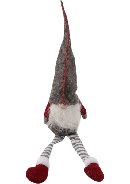 50 cm Noel Yaşlı Adam Yüzü Olmayan Standı Bebek Çocuklar Için Hediyeler Oyuncak (Gri) (Yurt Dışından)