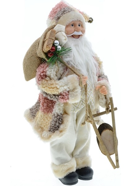 Noel Ağacı Süsleri 45CM Noel Baba Bebek Oyuncakları Dekor Ev Için,1 (Yurt Dışından)