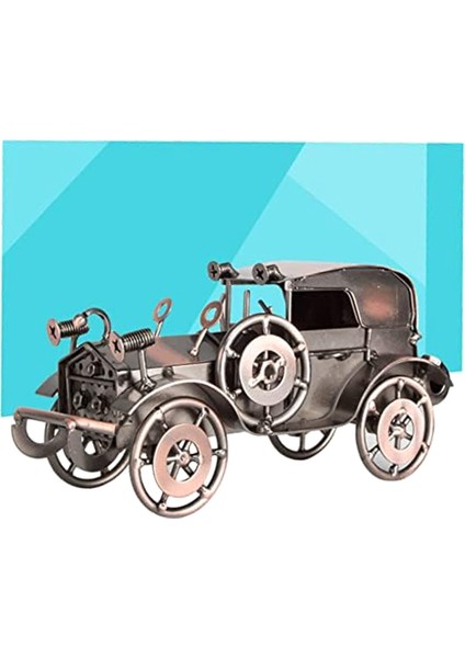Masaüstü Ev Deco Metal Modelleri Antika Araç Modeli Retro Araba Modeli (Yurt Dışından)