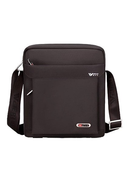 Gündelik Crossbody Çanta Erkek Omuz Çantası Erkek Oxford Kumaş Iş Evrak Çantası Dikey Küçük Çanta (Yurt Dışından)