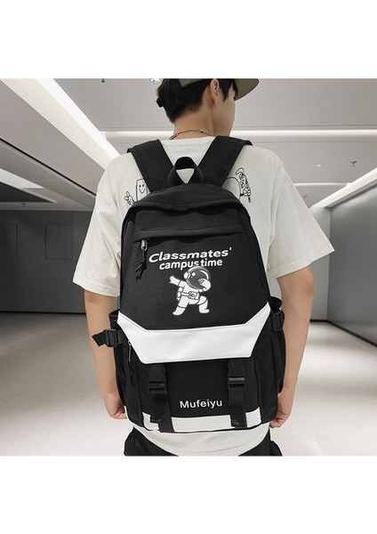 Sırt Çantası Moda Trendleri Ortaokul Lisesi Öğrenci Okul Çantası Boş Büyük Kapasiteli Seyahat Sırt Çantası (Yurt Dışından) modelleri