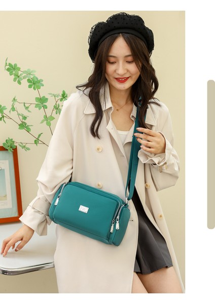 Kadınlar Için Küçük Çanta 2022 Yeni Stil Rahat Moda Basit Düz Renk Moda Küçük Kare Çanta Kadın Omuzdan Askili Çanta Crossbody Çanta (Yurt Dışından)