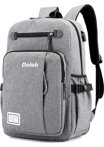 Rahat Sırt Çantası Erkek Su Geçirmez Bilgisayar Sırt Çantası Erkek Büyük Kapasiteli Seyahat Çantası Oxford Kumaş Öğrenci Okul Çantası (Yurt Dışından)