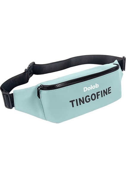 Göğüs Çantası Ins Rahat Basit Su Geçirmez Tek Omuz Sonbahar ve Kış Crossbody Çanta Çift Spor Çok Yönlü Moda Marka Bel Çantası (Yurt Dışından)