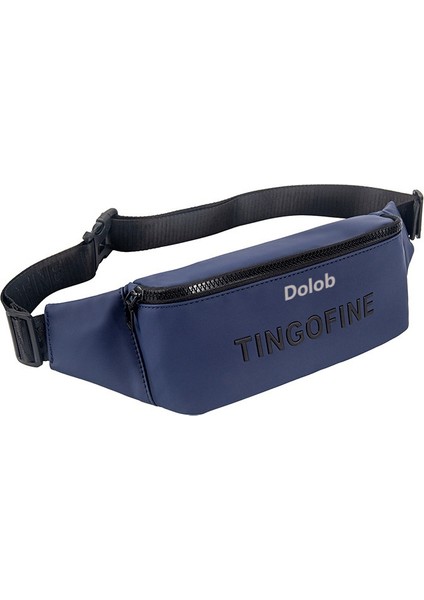 Göğüs Çantası Ins Rahat Basit Su Geçirmez Tek Omuz Sonbahar ve Kış Crossbody Çanta Çift Spor Çok Yönlü Moda Marka Bel Çantası (Yurt Dışından)