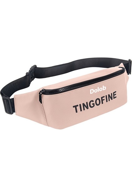 Göğüs Çantası Ins Rahat Basit Su Geçirmez Tek Omuz Sonbahar ve Kış Crossbody Çanta Çift Spor Çok Yönlü Moda Marka Bel Çantası (Yurt Dışından)
