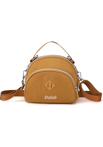 Küçük Çanta 2023 Yeni Rahat Basit Küçük Kare Çanta Kadın Çok Katmanlı Omuzdan Askili Çanta Crossbody Çanta El Küçük Çanta (Yurt Dışından)