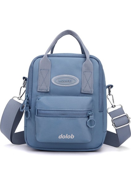 Kadınlar Için Crossbody Çanta 2023 Yeni Moda Omuzdan Askili Çanta Naylon Kumaş El Küçük Çanta Küçük Kare Çanta (Yurt Dışından)