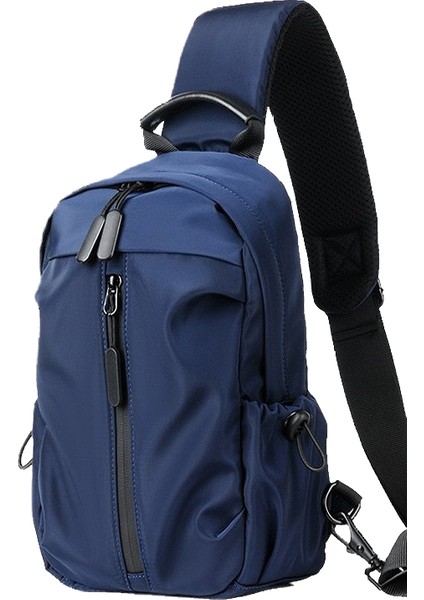 Rahat Erkek Göğüs Çantası Erkek Küçük Omuz Çantası Crossbody Çanta Su Geçirmez Göğüs Çantası Crossbody Çanta (Yurt Dışından)