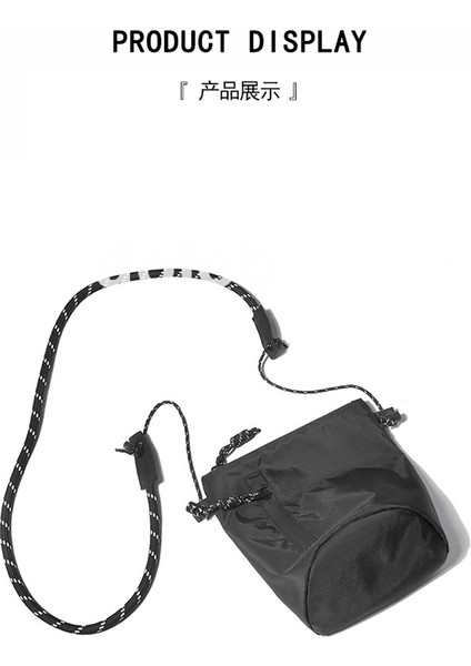 Trendy Marka Tek Omuz Mini Crossbody Çanta Erkek Kanvas Küçük Çanta Kadın Çok Yönlü Çok Fonksiyonlu Gündelik Moda Alışveriş Cep Telefonu Çantası (Yurt Dışından)