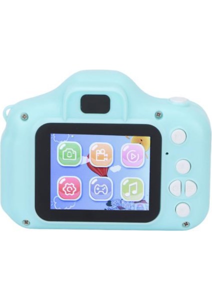 Yeni Nesi Çocuk Dijital Fotoğraf Makinesi 5 Adet Oyunlu Hd Ekran Çocuk Karikatür Kamerası 4gb Sd Kart Hediyeli