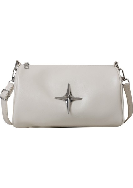 Retro Parlak Küçük Kare Düz Renk Koltukaltı Banliyö Crossbody Çanta (Yurt Dışından)