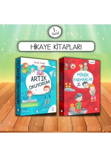 1. Sınıf Hikaye Seti 20 Kitap (Artık Okuyorum - Minik Parmaklar)