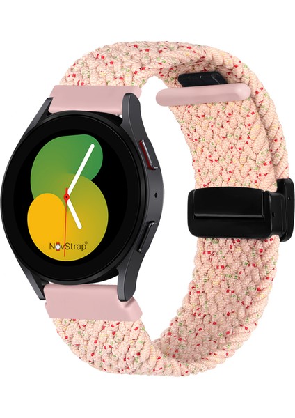 Huawei Watch Gt6 41mm Gt4 41mm Gt5 41mm ile Uyumlu Kordon (18mm Pimli) Flexible Örgü Magnet Tokalı