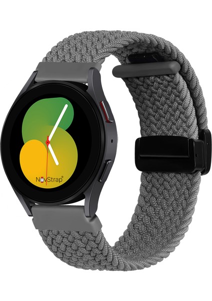 Huawei Watch Gt6 41mm Gt4 41mm Gt5 41mm ile Uyumlu Kordon (18mm Pimli) Flexible Örgü Magnet Tokalı