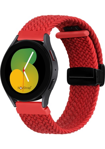 Huawei Watch Gt6 41mm Gt4 41mm Gt5 41mm ile Uyumlu Kordon (18mm Pimli) Flexible Örgü Magnet Tokalı