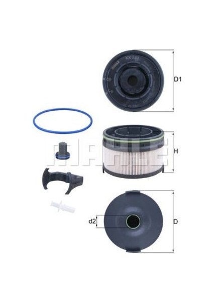 Yakıt Fıltresı Mercedes OM654 W177 W247 W205 S205 C205 W213 S213 C238