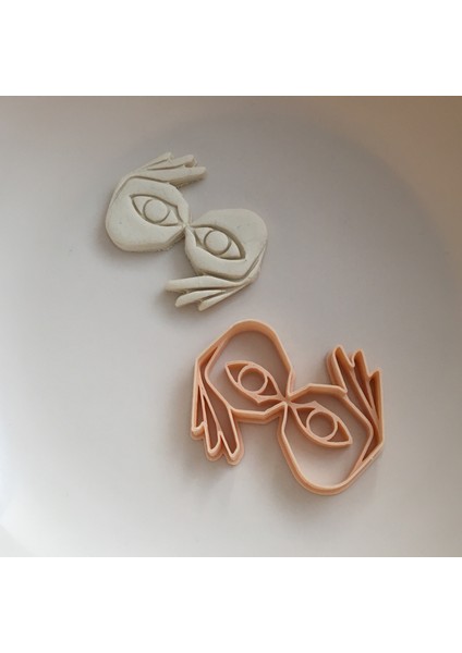 Gözler Kurabiye Kalıbı, Kesici, Şekillendirici