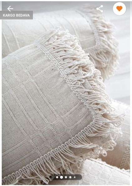 Miss Linda Home Pamuklu Buldan Işi Koltuk-Çekyat Örtüsü 180 x 450 cm fiyatları