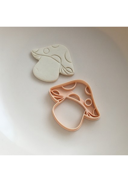 Mantar Kurabiye Kalıbı, Kesici, Şekillendirici