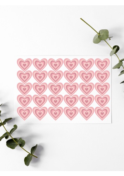 Desenli Thank You Teşekkür Stickers Paketleme Çıkartma PYTKSTK92
