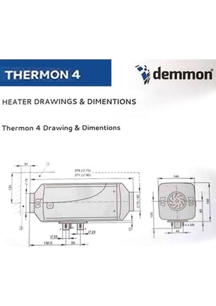 Ahmet Otomotiv D4 24V Webasto Oto Istıcı Thermon Vebasto 5kw 1.kalite Ürün