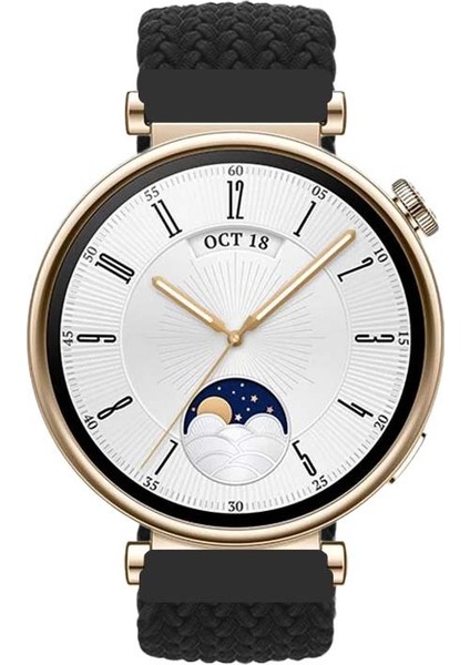 Huawei Watch Gt 4 41MM Ile Uyumlu 18MM Fiberlink Manyetik Tokalı Örgü Kordon fırsatları