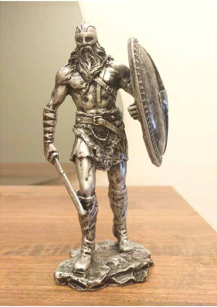 Kuzeyli Savaşçı Viking Biblo Ev Dekor Hediyelik Eşya