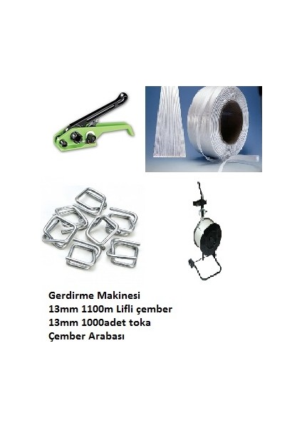 13 mm Kompozit Lifli Takım Çemberi