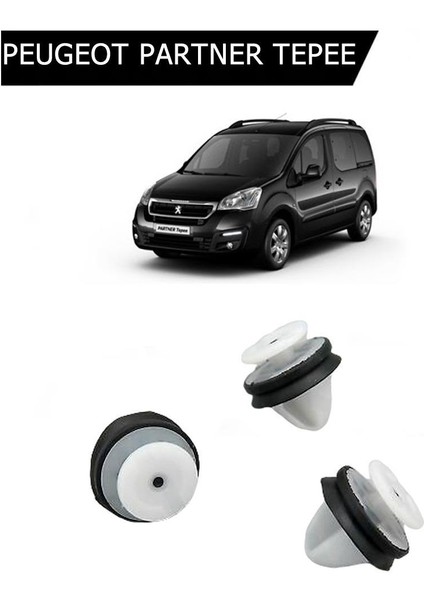 Nvr Peugeot Partner Tepee Kapı Döşeme Klipsi 100 Adetli Paket 9341PF