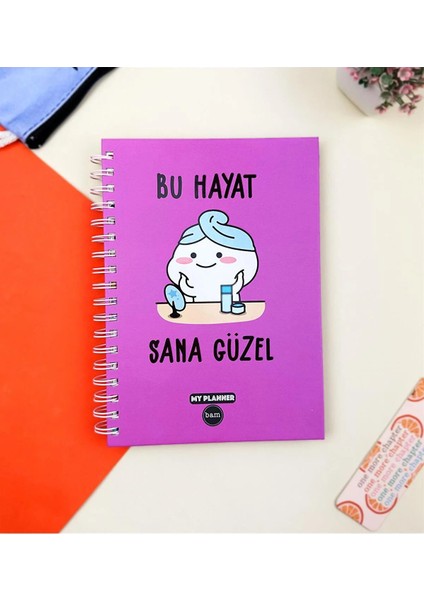 Bu Hayat Sana Güzel Tasarımlı Konuşan Ajanda