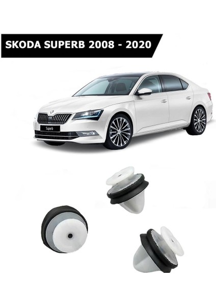 Nvr Skoda Superb Kapı Döşeme Klipsi 100 Adetli Paket 9341PF