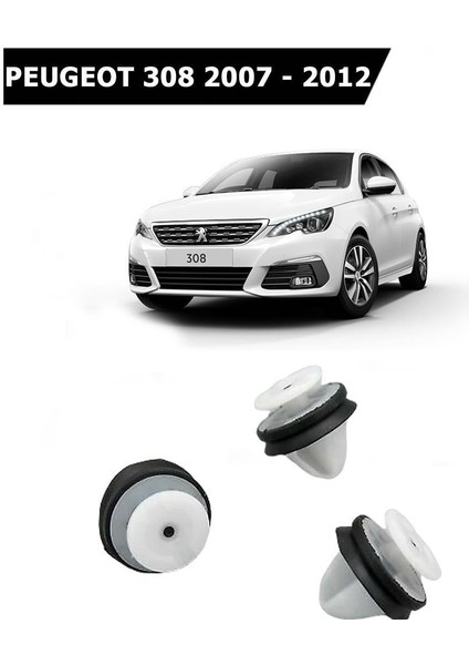 Nvr Peugeot 308 Kapı Döşeme Klipsi 100 Adetli Paket 9341PF