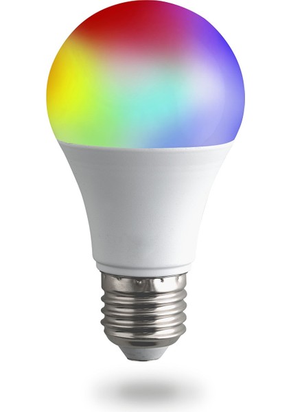 LED Uzaktan Kumandalı Renk Değiştiren Hafızalı Ampul 9W 810LÜMEN E27 Duy Rgb Ampul YL95-9020