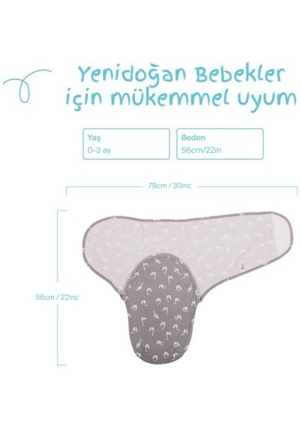 0 -3 Ay Desenli Yeni Sezon Kundak %100 Pamuk - Yeni fırsatları