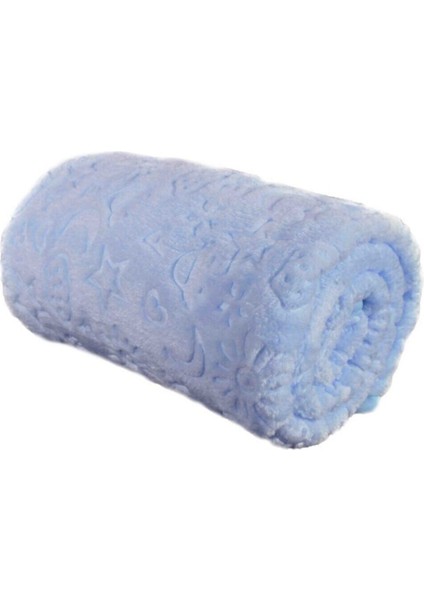 Bebek Mavi Peluş Bebek Battaniyesi 100X120 fiyatları