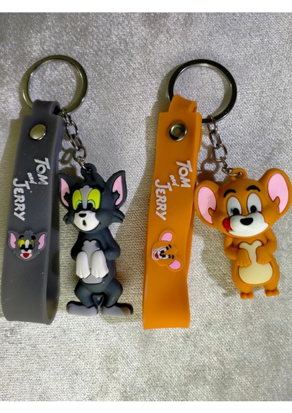 Tom ve Jerry Anahtarlık Çifti