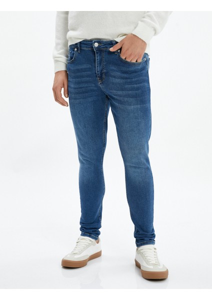 Super Skinny Fit Kot Pantolon - Justin Jean modelleri