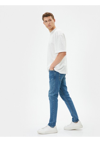 Skinny Fit Kot Pantolon - Michael Jean fiyatları