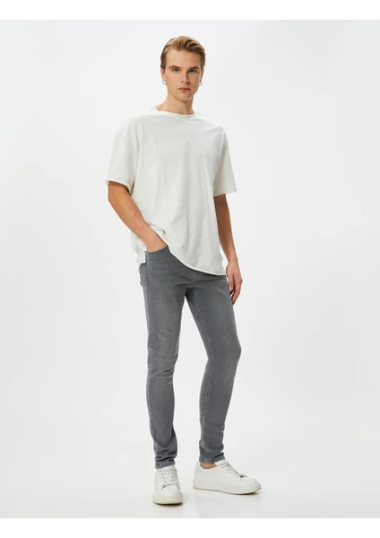 Skinny Fit Kot Pantolon - Michael Jean