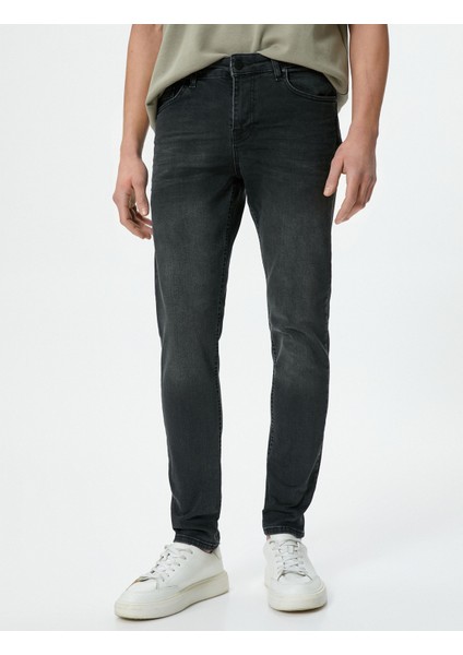 Skinny Fit Kot Pantolon - Michael Jean