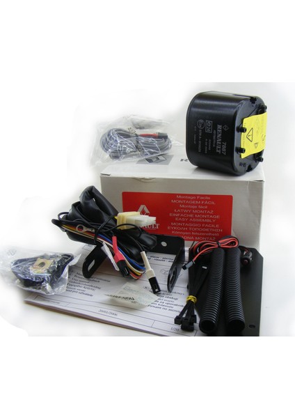 Megane 2 Alarm Seti (Güvenlik Kiti Takımı) Mais