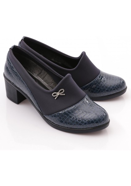 23031 Kadin Kurdela Desenli Topuklu Ayakkabi fiyatları